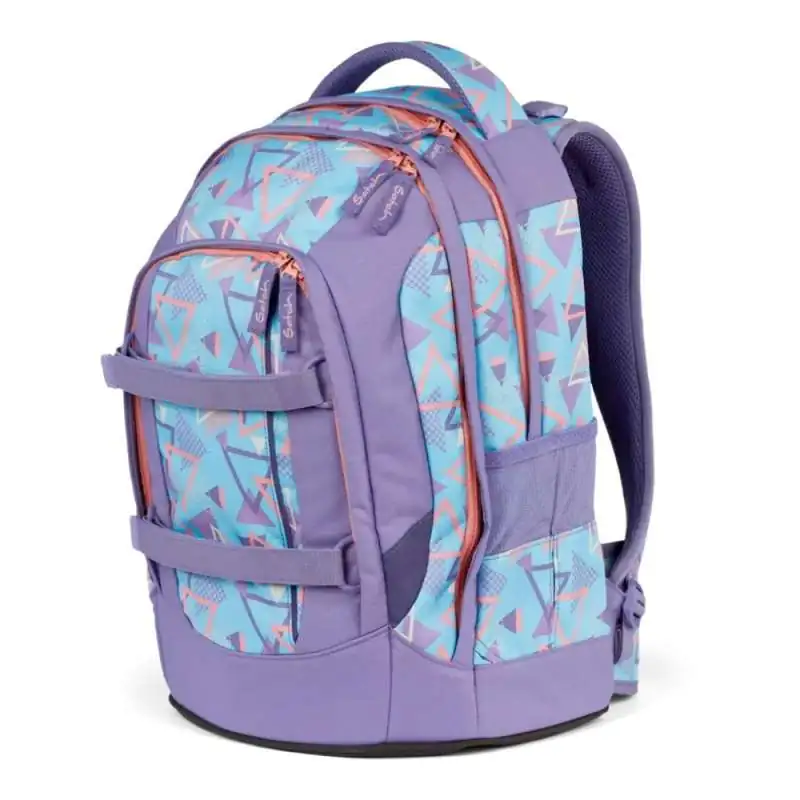 SATCH Schulrucksack pack 80s Dance Vorderansicht seitlich 2