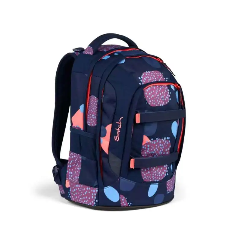 SATCH Schulrucksack pack - Coral Reef hinten links
