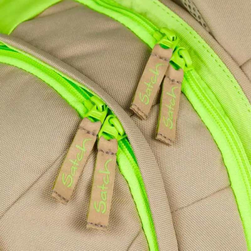 SATCH Schulrucksack pack - Double Trouble Rucksack nah Reißverschluss