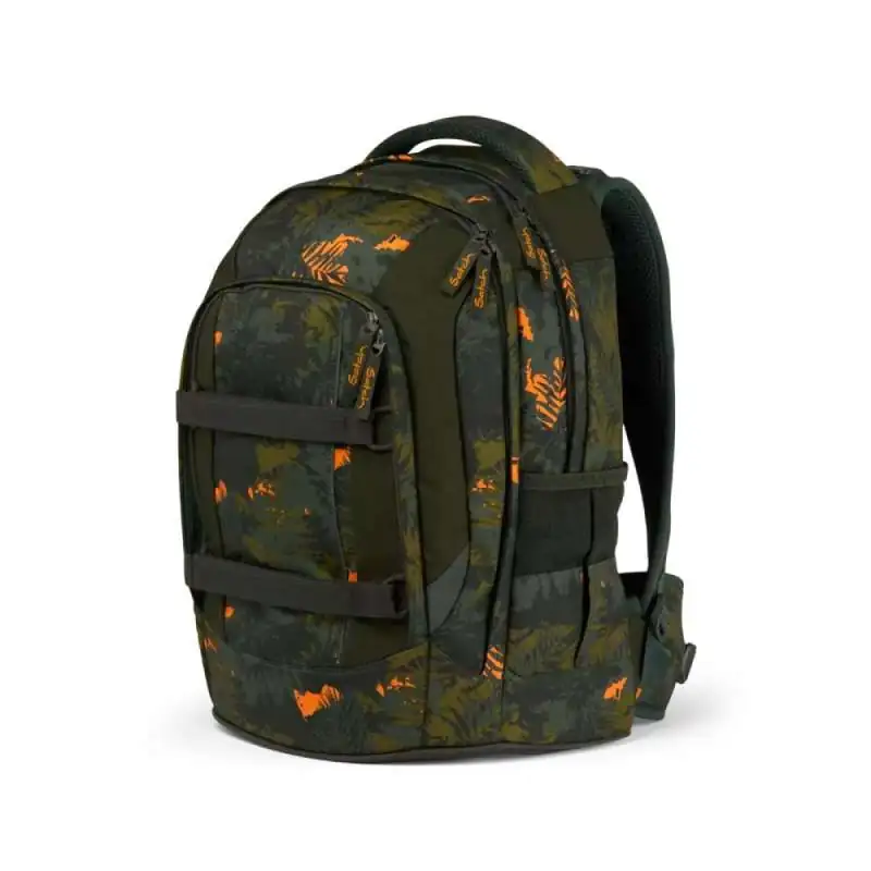 SATCH Schulrucksack pack - Jurassic Jungle vorne links
