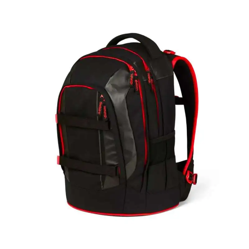 SATCH Schulrucksack pack - Fire Phantom vorne links