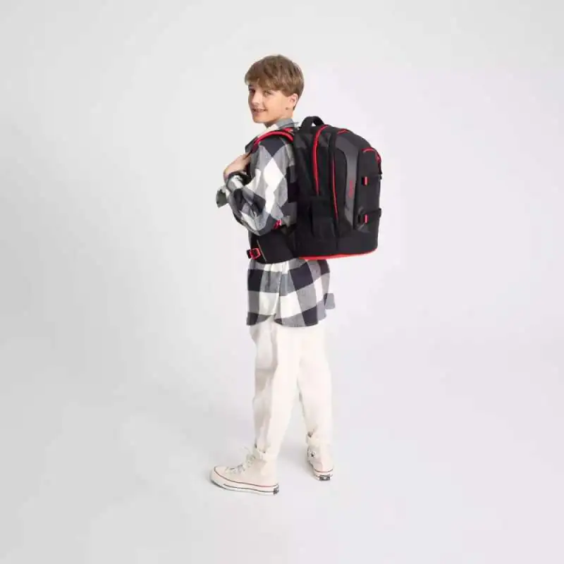 SATCH Schulrucksack pack - Fire Phantom Junge