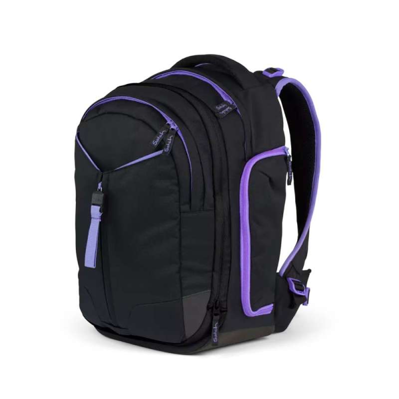 SATCH Schulrucksack match in verschiedenen Farben - Purple Phantom vorne links