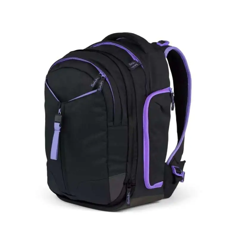 SATCH Schulrucksack match in verschiedenen Farben - Purple Phantom vorne links