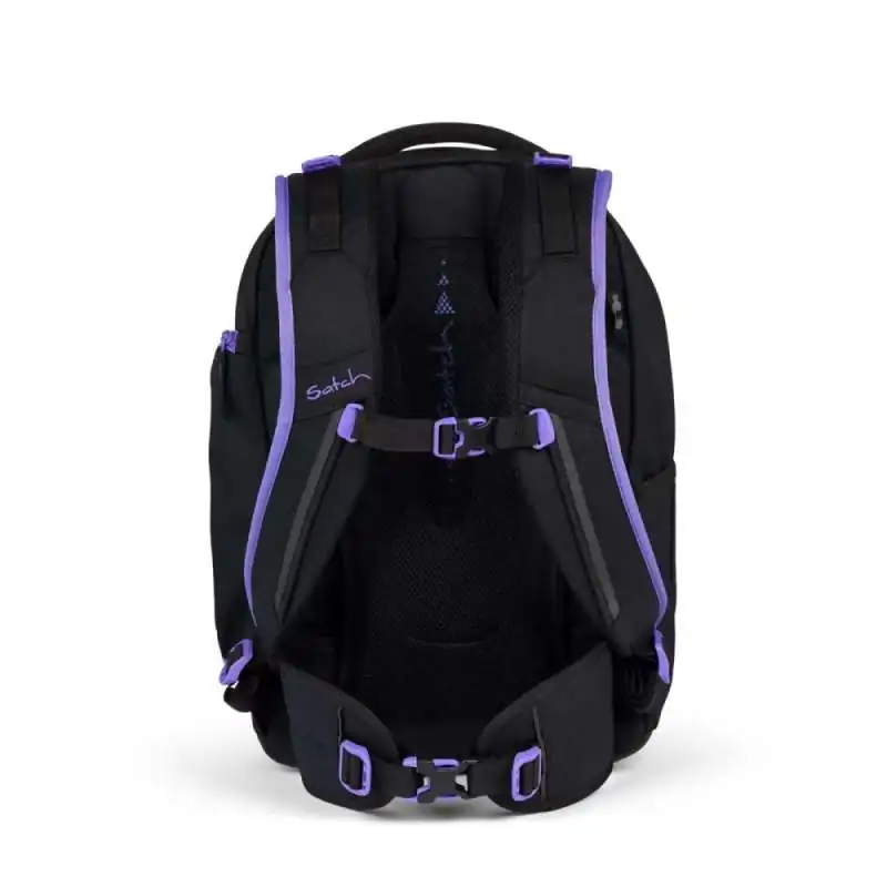 SATCH Schulrucksack match in verschiedenen Farben - Purple Phantom hinten