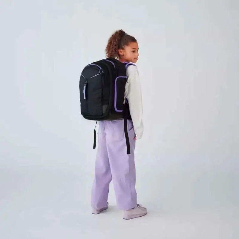 SATCH Schulrucksack match in verschiedenen Farben - Purple Phantom Mädchen hinten