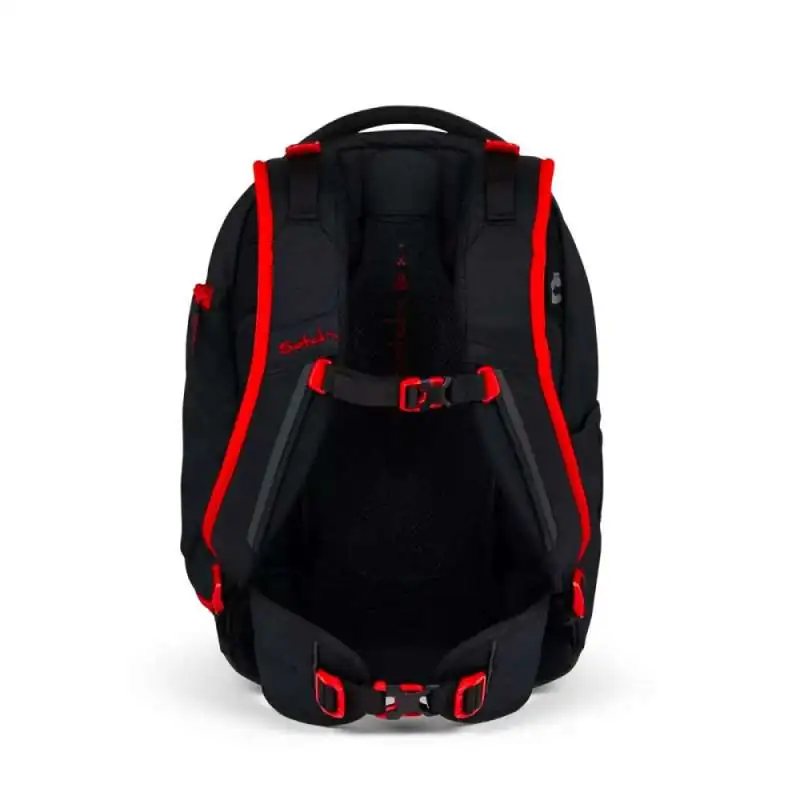 SATCH Schulrucksack match in verschiedenen Farben - Fire Phantom hinten