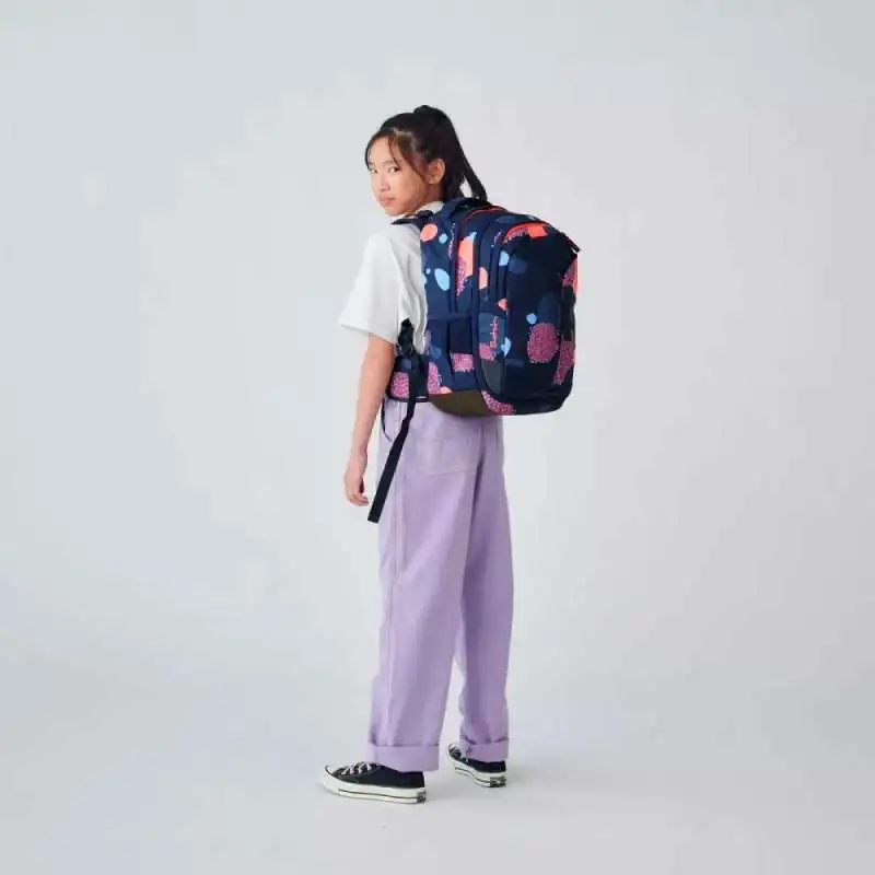 SATCH Schulrucksack match in verschiedenen Farben - Coral Reef Mädchen hinten