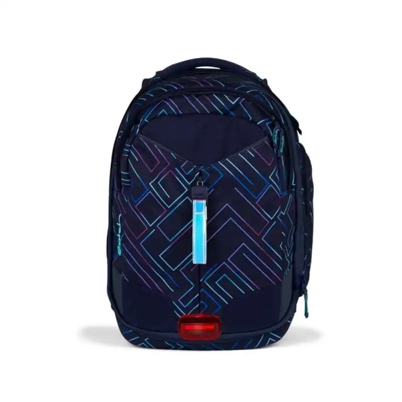 SATCH Schulrucksack match in verschiedenen Farben - Purple Laser Tags