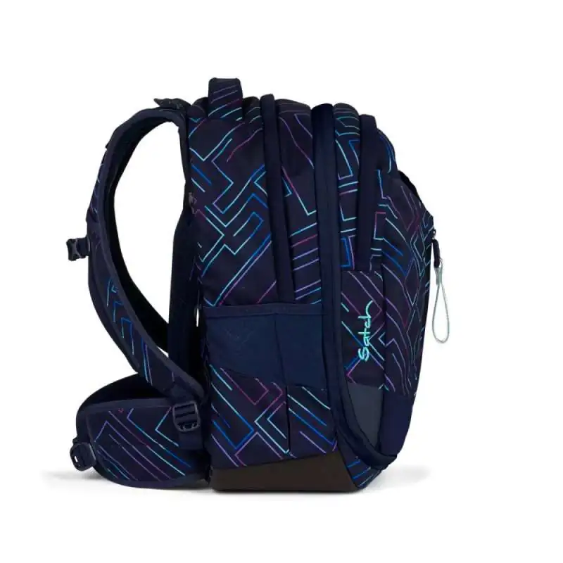 SATCH Schulrucksack match in verschiedenen Farben - Purple Laser rechts
