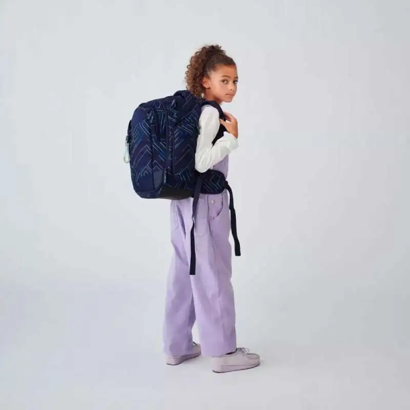SATCH Schulrucksack match in verschiedenen Farben - Purple Laser Mädchen