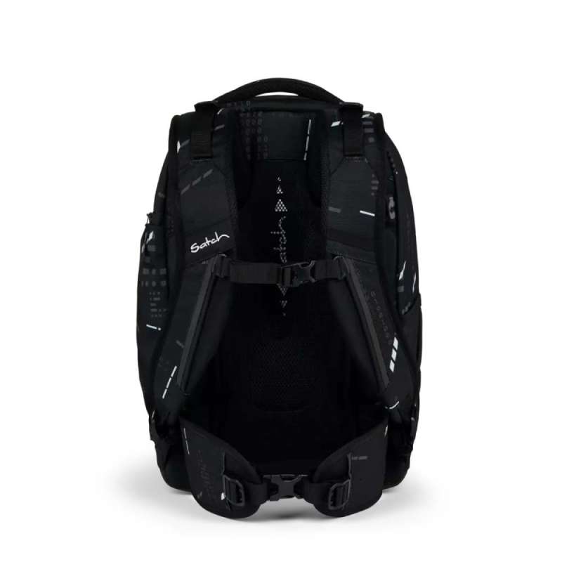 SATCH Schulrucksack match in verschiedenen Farben - Ninja Matrix hinten
