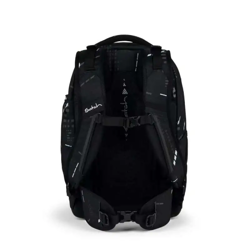 SATCH Schulrucksack match in verschiedenen Farben - Ninja Matrix hinten
