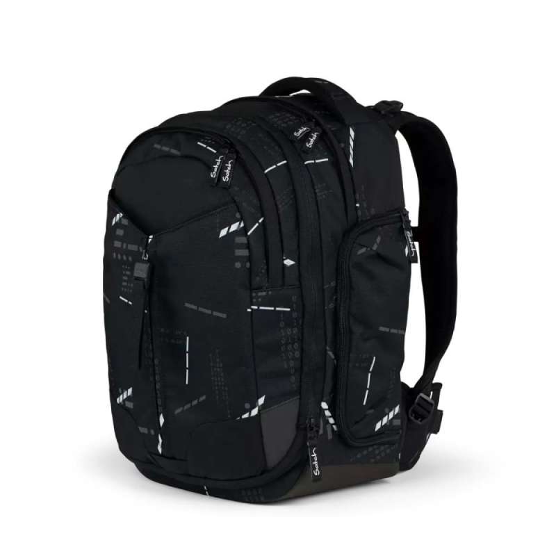 SATCH Schulrucksack match in verschiedenen Farben - Ninja Matrix vorne links