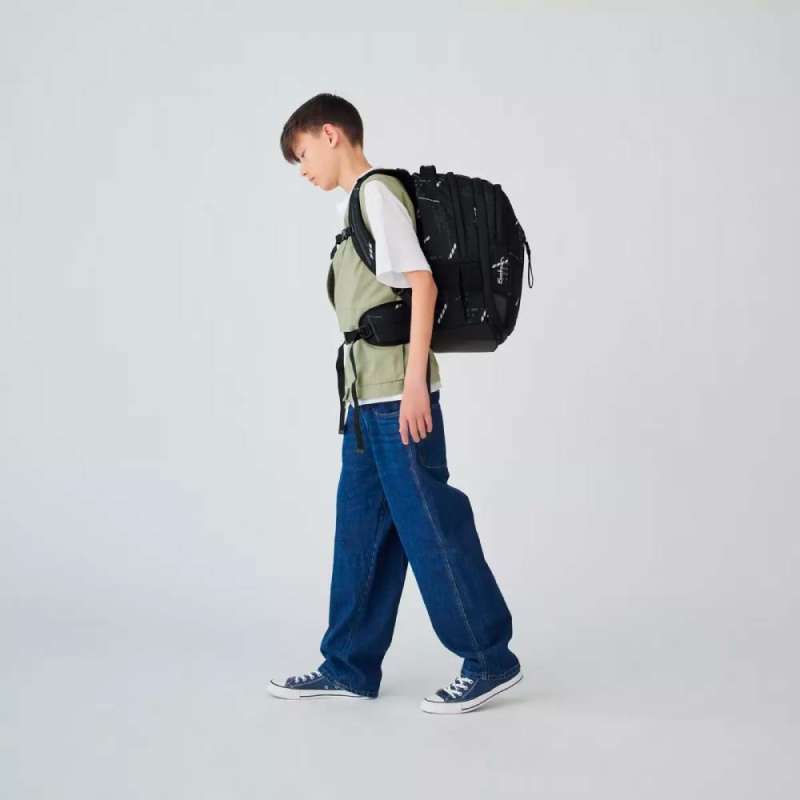 SATCH Schulrucksack match in verschiedenen Farben - Ninja Matrix Junge