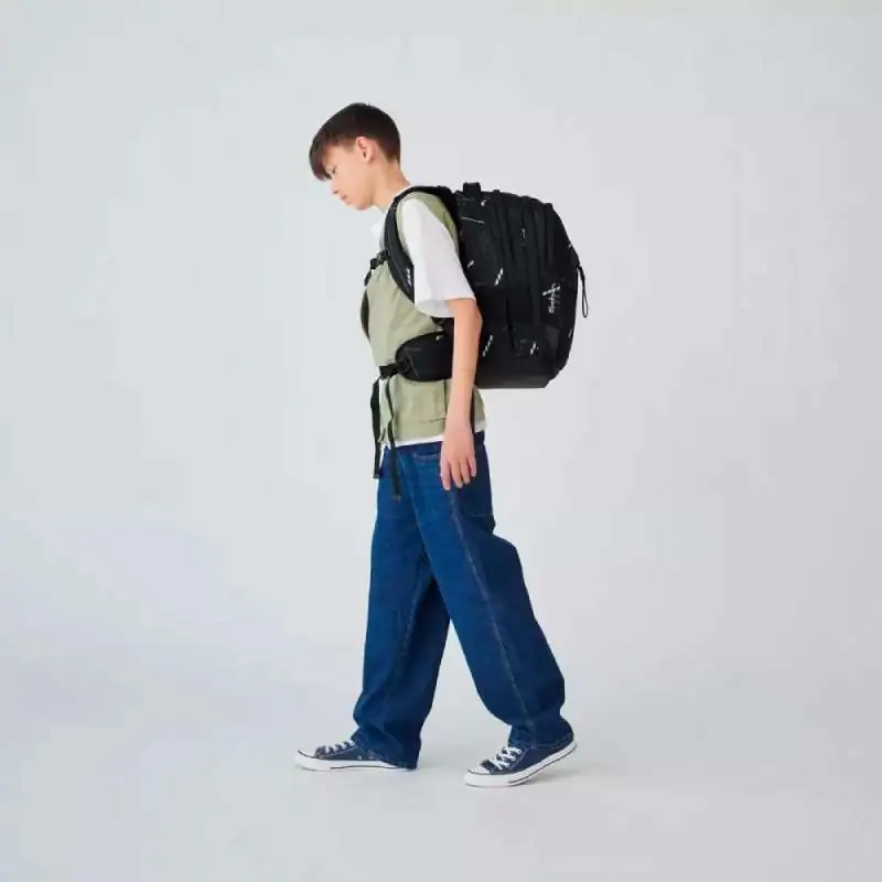 SATCH Schulrucksack match in verschiedenen Farben - Ninja Matrix Junge