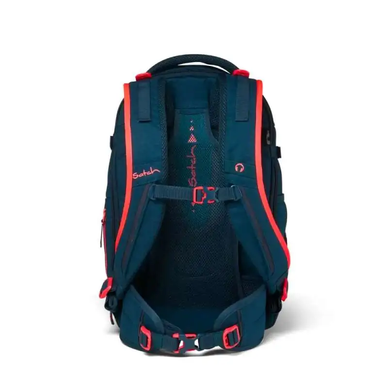 SATCH Schulrucksack match in verschiedenen Farben - Pink Phantom hinten