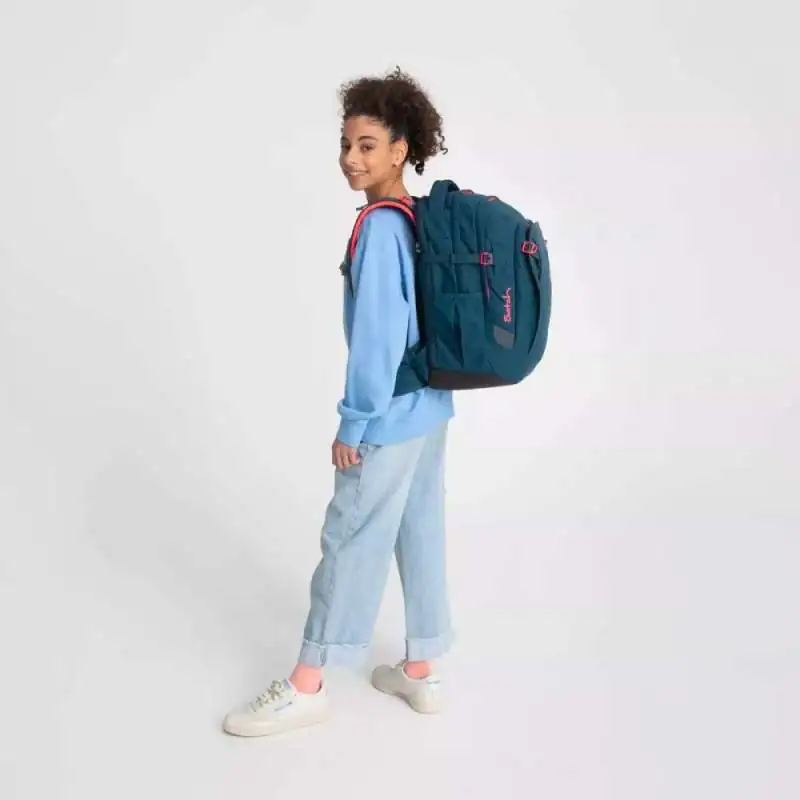 SATCH Schulrucksack match in verschiedenen Farben - Pink Phantom Mädchen