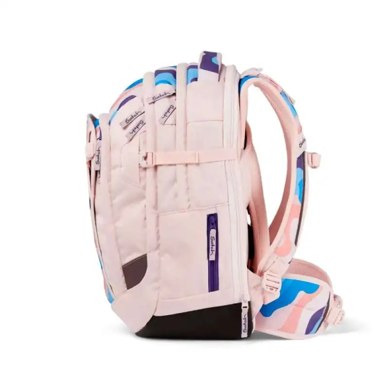 SATCH Schulrucksack match in verschiedenen Farben - Candy Clouds links