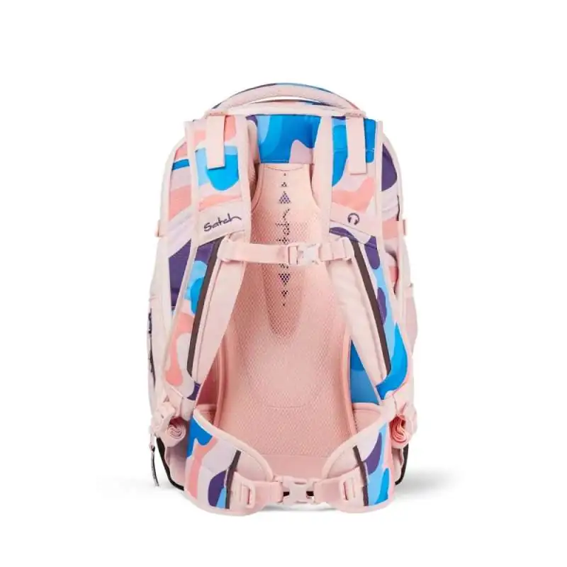 SATCH Schulrucksack match in verschiedenen Farben - Candy Clouds hinten
