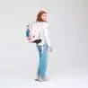 SATCH Schulrucksack match in verschiedenen Farben - Candy Clouds Mädchen hinten