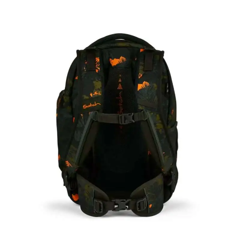 SATCH Schulrucksack match in verschiedenen Farben - Jurassic Jungle hinten
