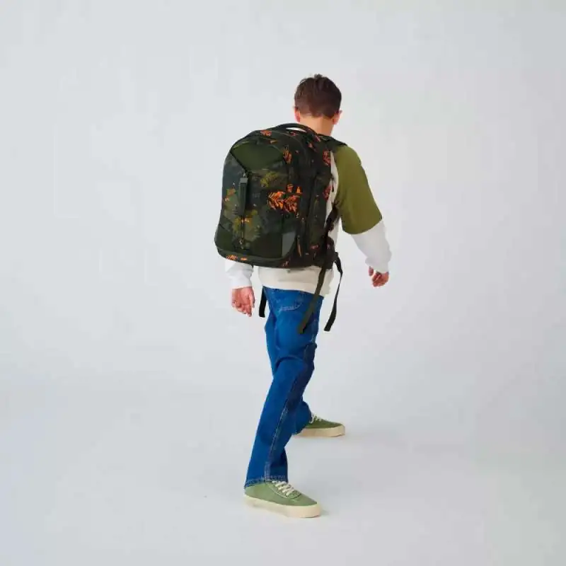 SATCH Schulrucksack match in verschiedenen Farben - Jurassic Jungle Junge hinten