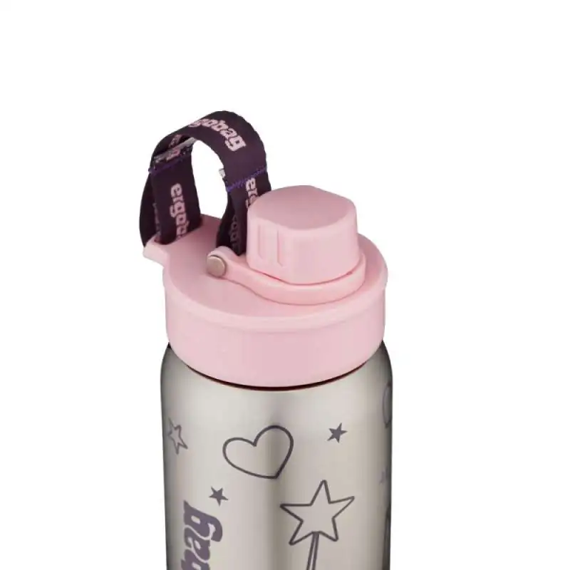 ERGOBAG Trinkflasche - Rosa geschlossen