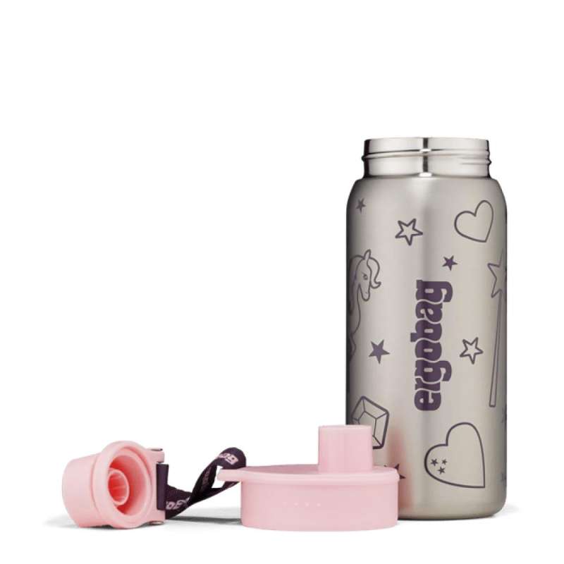 ERGOBAG Trinkflasche - Rosa offen