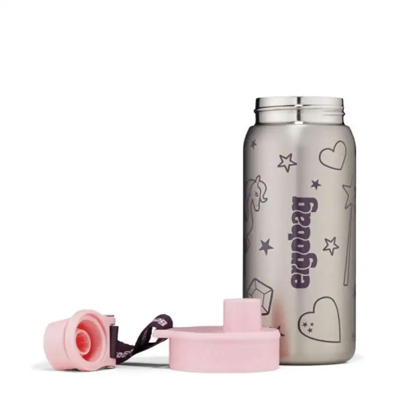 ERGOBAG Trinkflasche - Rosa offen