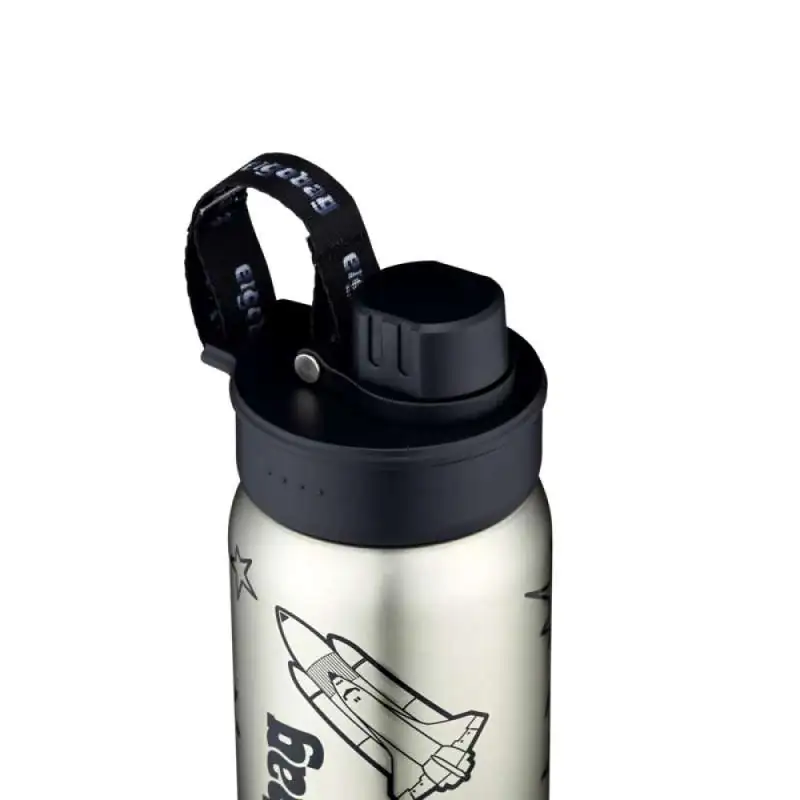 ERGOBAG Trinkflasche - Black geschlossen