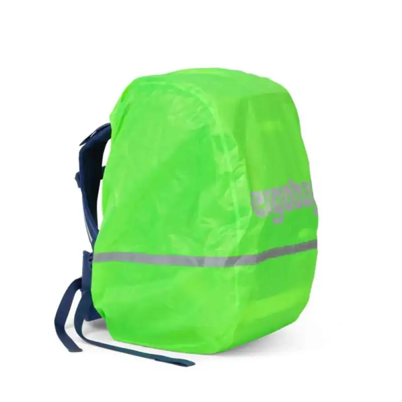 ERGOBAG Regenschutz - Regencape - Grün seitlich
