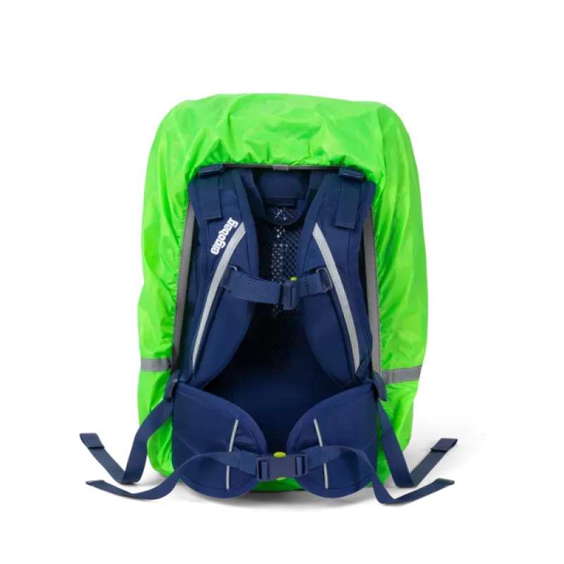 ERGOBAG Regenschutz - Regencape - Grün hinten