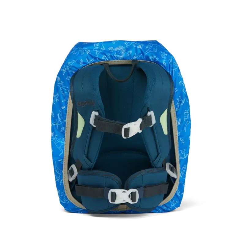 ERGOBAG Regenschutz - Regencape - Dinosaurier hinten