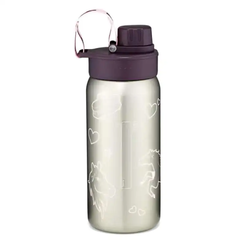 ERGOBAG Trinkflasche - Lila hinten