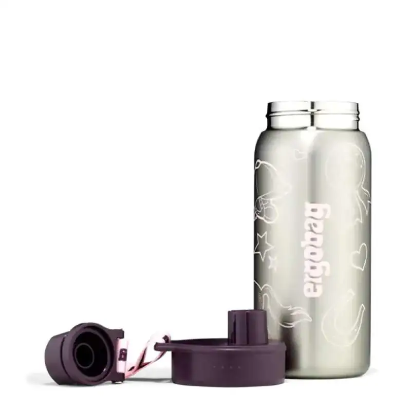 ERGOBAG Trinkflasche - Lila offen