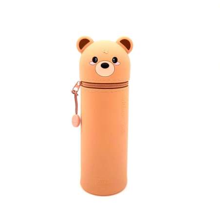 LEGAMI 2-in-1 Schlampermäppchen - Kawaii Teddybär