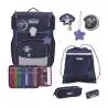 SCOUT Schulranzen Set Neo Exklusiv Neo Safety Light Spooky Starlight im Set