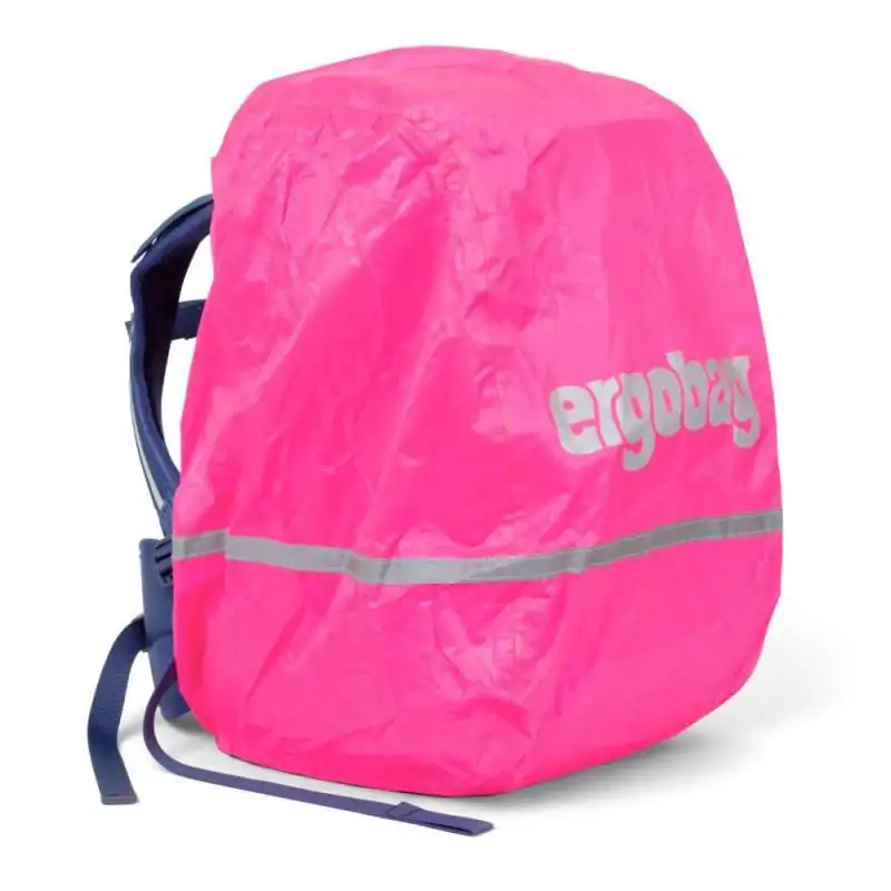 ERGOBAG Regenschutz - Regencape - pink seitlich