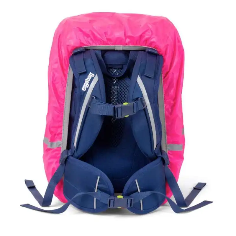 ERGOBAG Regenschutz - Regencape - pink von hinten