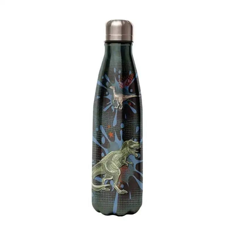 XANADOO Edelstahl Trinkflasche Dinosaurier1