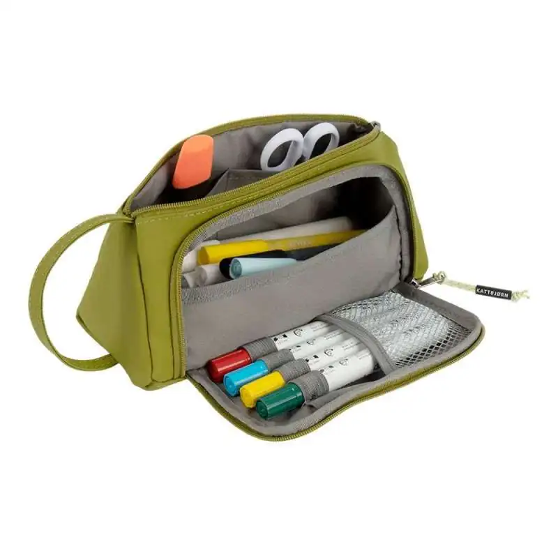 KATTBJÖRN Federmäppchen Swag Bag Explorer gefüllt mit Stiften