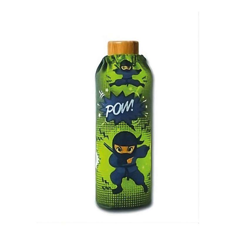 XANADOO Glas Trinkflasche Ninja