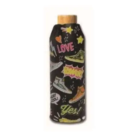 XANADOO Glas Trinkflasche Sneaker
