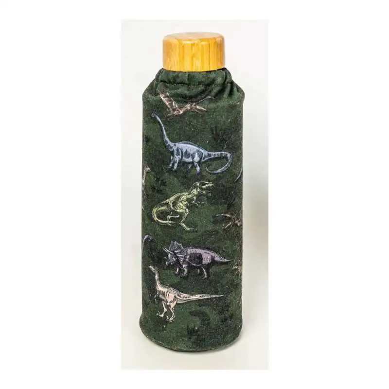 XANADOO Glas Trinkflasche Dinosaurier3
