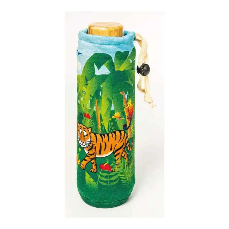 XANADOO Glas Trinkflasche Tiger