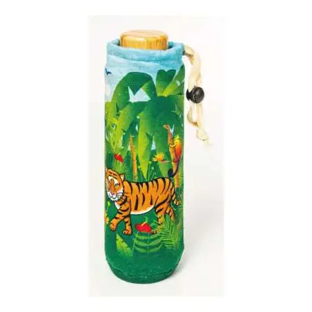 XANADOO Glas Trinkflasche Tiger