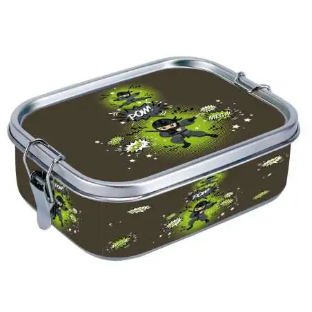 XANADOO Edelstahl Brotdose Ninja