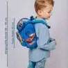 SCOOLI Vorschulranzen Cutie Hot Wheels mit Kind seitlich
