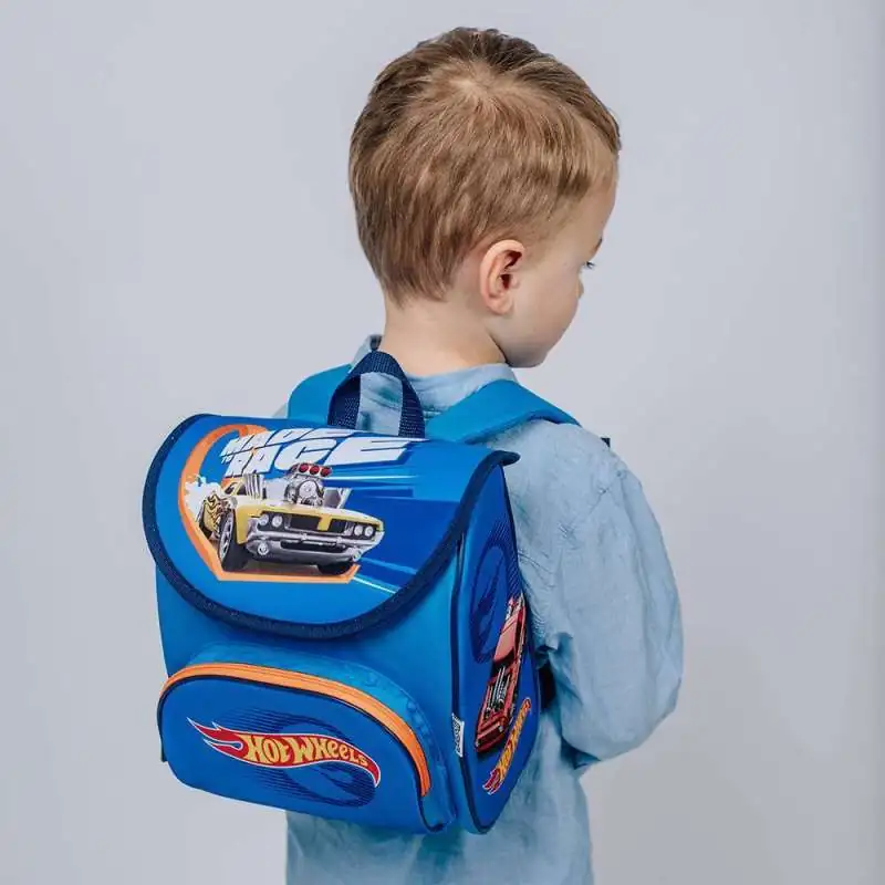 SCOOLI Vorschulranzen Cutie Hot Wheels von hinten